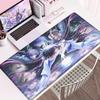 Neues Columbina Flins Varesa Arlecchino Anime Mauspads HD Genshin Impact Mauspads Laptop Gaming PC Mauspads XXL Tastatur Schreibtischmatte