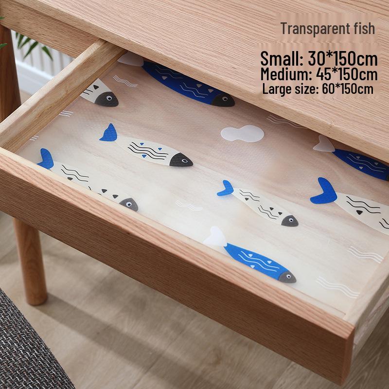 Waterproof & Oil-Proof Kitchen Cabinet & Drawer Liner - Mildew & Moisture-Resistant Mat
