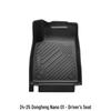 24-25 Dongfeng Nano 01 High-Edged 3D Anti-Slip TPE Floor Mats for Interior