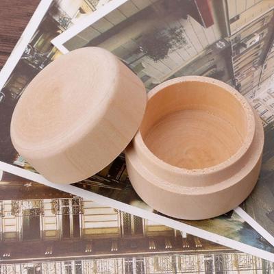 Holzkisten Ring Basteln Vintage Natürliche Dekorative Schachtel Schmuck Aufbewahrungsbox
