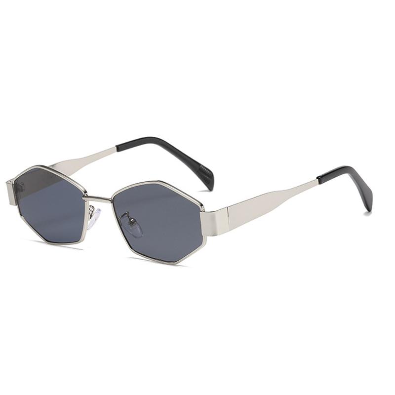 Fashion Oval Sunglasses Women Retro Trend Metal Sun Glasses UV400 Protection Luxury Brand Eyewear Classic Unisex Design