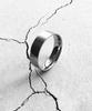 Moderment [Unisex]Modern Steel Ring(Sliver)