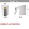 Handlicher Elektrischer Mehl Sieb Edelstahl Feines Netz Mehl Zucker Sieb Küche Backen Gebäck Brot Gadget Pulver Sieb