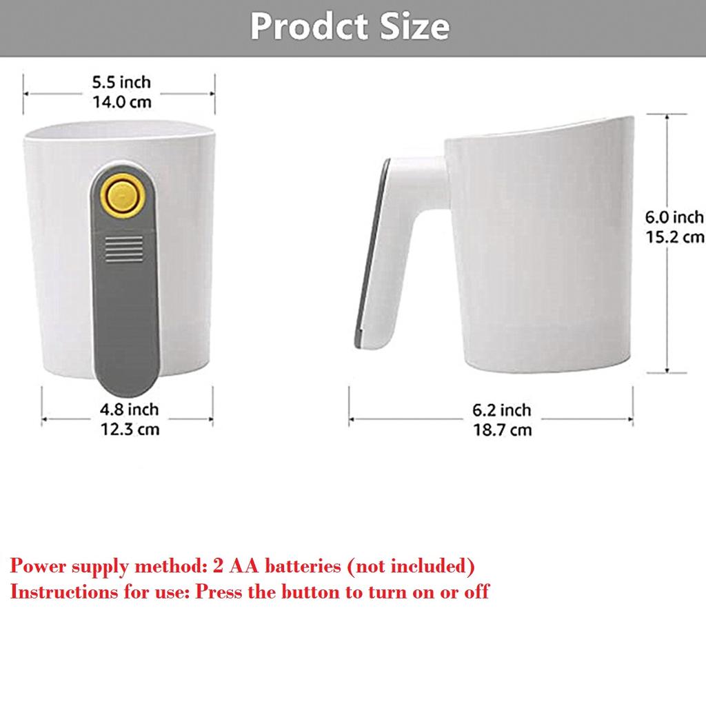 Handlicher Elektrischer Mehl Sieb Edelstahl Feines Netz Mehl Zucker Sieb Küche Backen Gebäck Brot Gadget Pulver Sieb