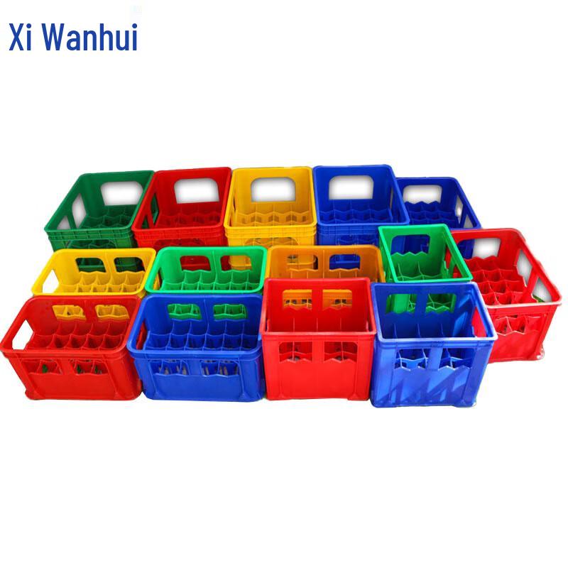 Plastic Multi-Grid Beverage Transport Crate