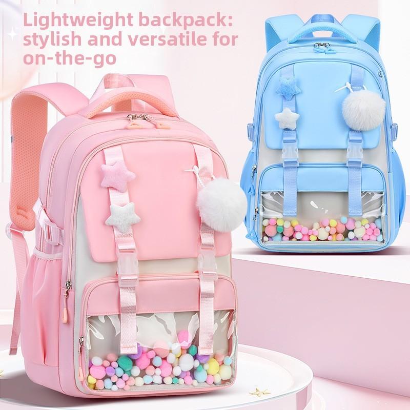 Childrens Oxford Cloth School Backpack With Breathable Adjustable Straps For Kindergarten And Elementary Kids