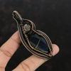 Labradorite Copper Pendant Copper Wire Wrapped Pendant Gemstone Jewelry Rainbow Moonstone Pendant Handmade Copper Wire Jewelry Gifts For Him