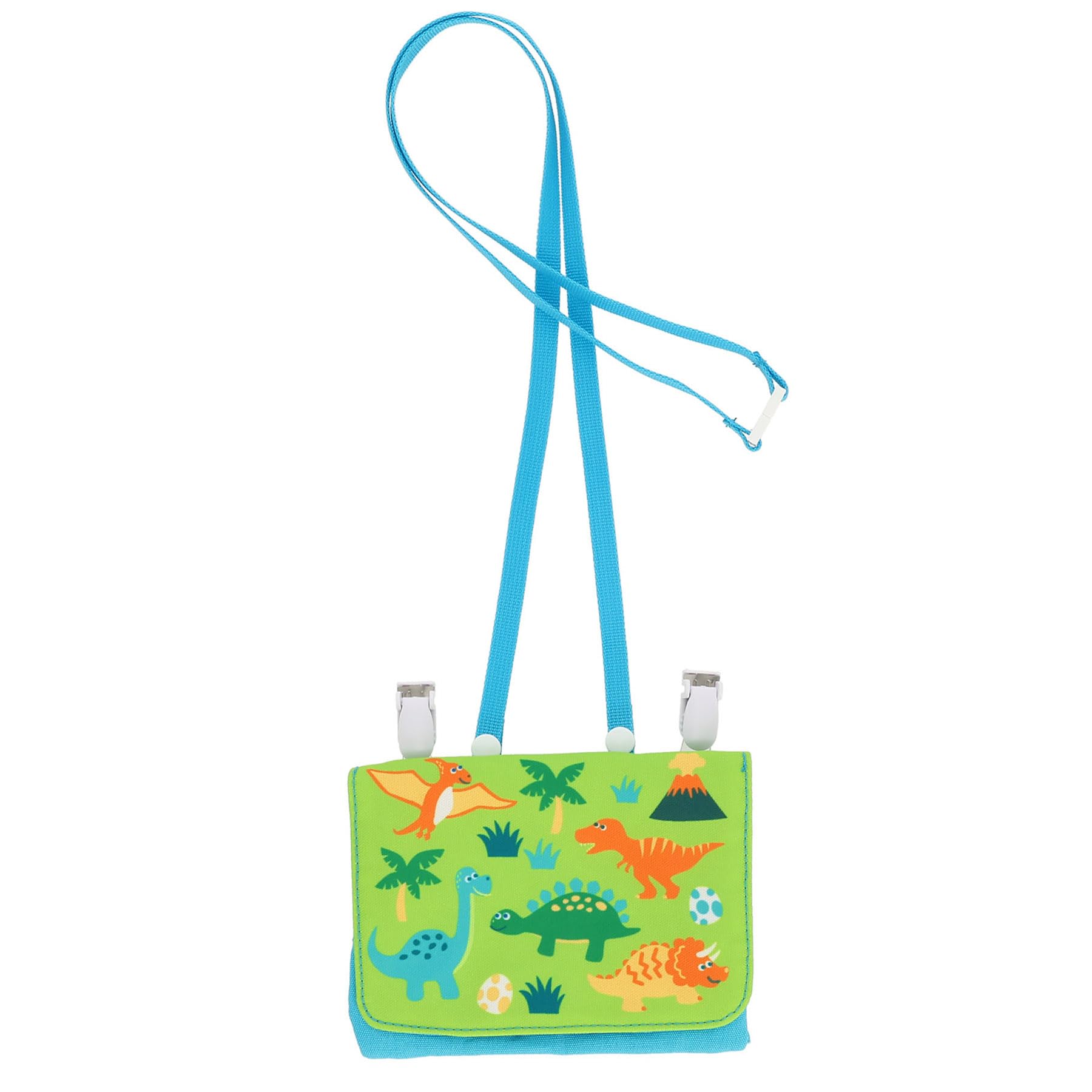 

Marushin Piccolino Pocket Travel Clip Wanpaku Dinosaur School Entry 0615001100 Pouch, Pouch, Pouch, Design, Kindergarten/Elementary Supplies, Boys,