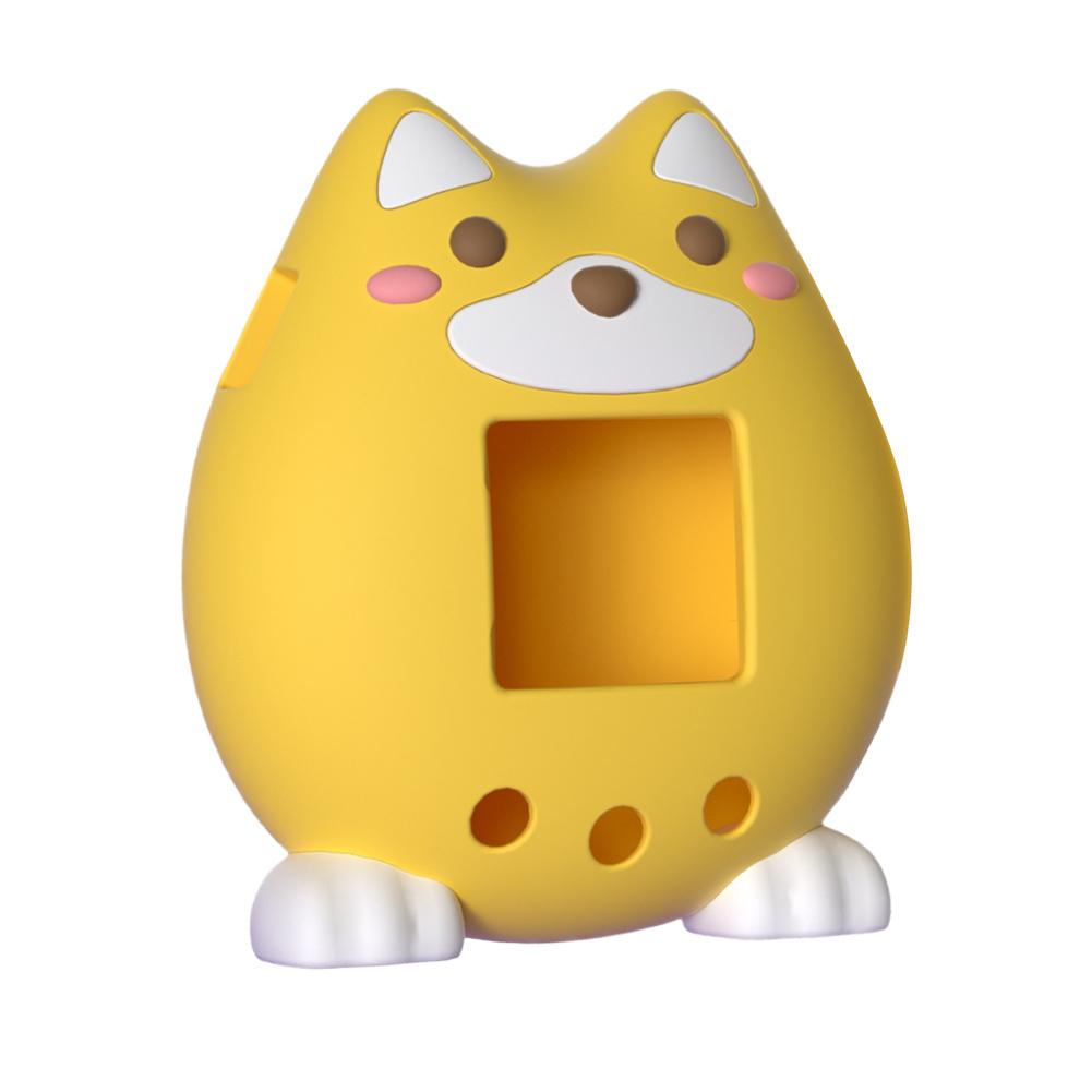 Silicone Protective Cover With Knob Cap Anti-Scratch Game Console Case Protector Cartoon Soft Shell For Tamagotchi Paradise