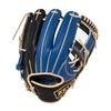 ZETT Pro Status Kenta Imamiya Baseball Königsblau x Schwarz Größe 4 Handschuh, Rechtshänder, (2519), (BRGB32260)