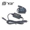 DCC6 PD/Type-C Adapter for Panasonic DMC-FZ45/FZ48/FZ62 with BMB9 Dummy Battery Compatibility.