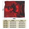 Jason Todd Flannel Blanket Red Hood Manga Creative Throw Blanket for Home 150*125cm Bedspreads