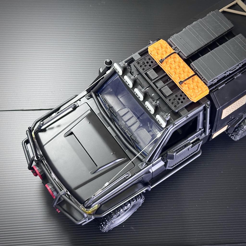 MN-82s RC Offroad Truck Upgrade Body Shell Custom Exterior Toyota Style Mood Modification Part For RC Crawler Hobbyists