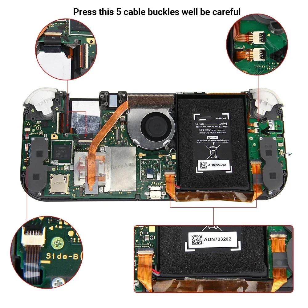 NEUER LCD-Bildschirm mit Touchscreen für Switch Lite, Vollständig montierte LCD-Bildschirmbaugruppe, Ersatz-Spielzubehör