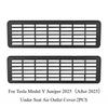 For Tesla Model Y Juniper 2025 Under The Seat Air Outlet Protection Cover Net Rear Air Conditioning Outlet Mesh Car Accessories