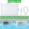 Pool Debris Skimmer Catcher Pool Skimmer Leaf Guard Heavy-Duty Mesh Net Protective Shield Screen For Hot Tub Pond Drainage Ditch