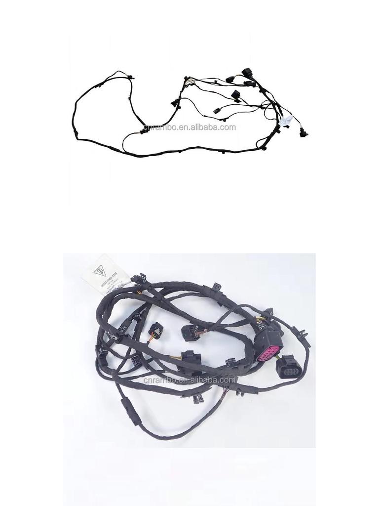 Front Bumper Wiring Harness 95B971095A for Porsche Macan 95B (2014-2017)
