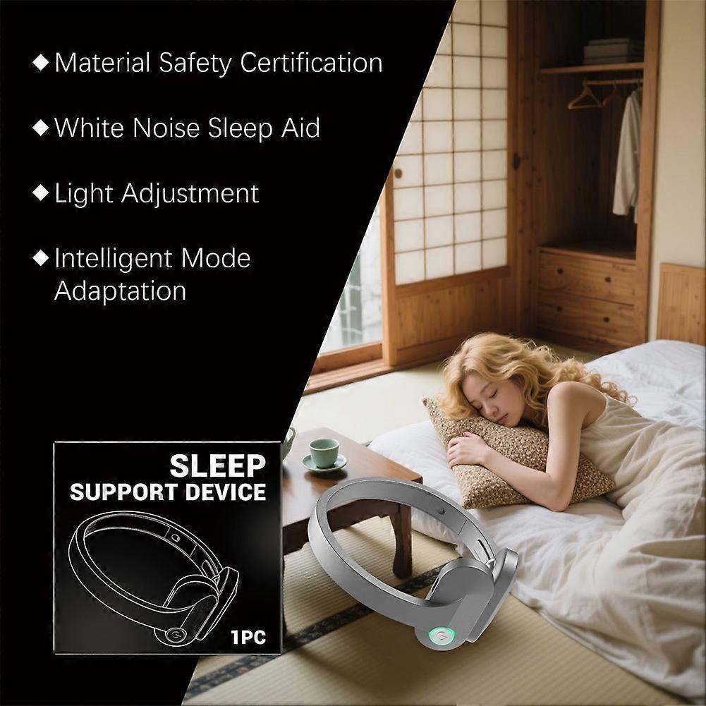 Vagus Nerve Stimulator for Better Sleep & Stress Relief, Sleep Aid Device for Adults, Wearable Sleep Support Device for Long-Term Wellness