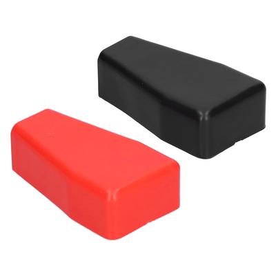 10 Satz Batterieklemmen-Schutzabdeckung Gummi Flexible Abdeckung für Top-Polzellenklemme