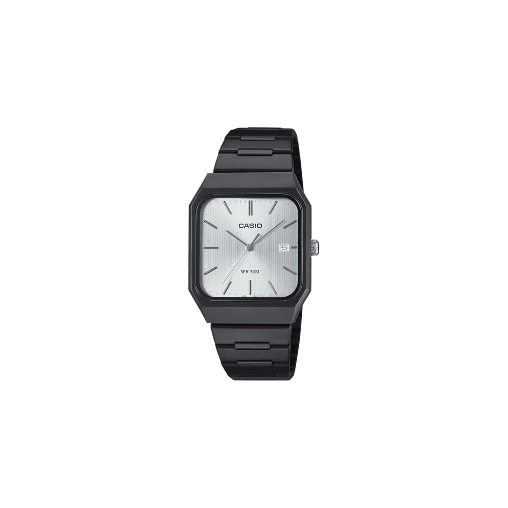 Casio Standard Analog Quartz Men s Watch MTP-B185B-7AV Black IP Imported Model