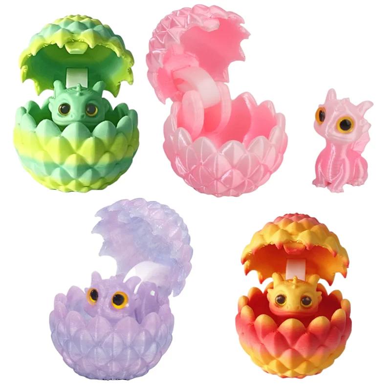 High-Quality 3D High-Quality Printed Fantasy creature High-Quality Egg High-Quality Hatchling High-Quality Decor High-Quality Multicolor