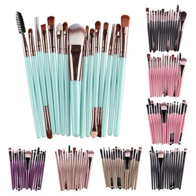Pack of 15  Makeup Brush Set. Foundation, Powder, Eyeshadow, Eyebrow
