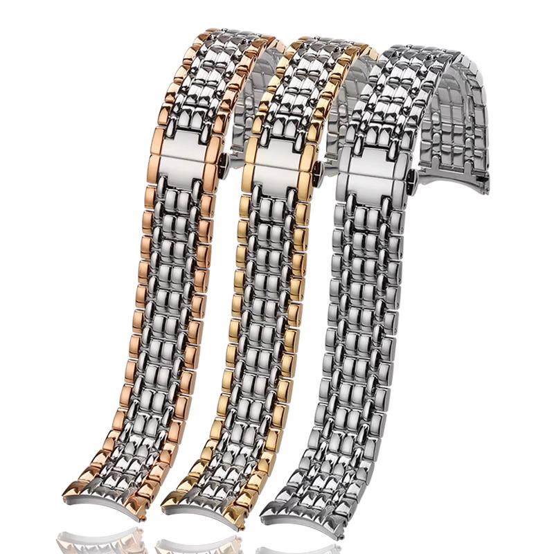 Edelstahlarmband für Longines prächtiges Uhrenarmband L4.921/L4.805 Metall-Uhrenarmband Herren Präzisions-Armband 18 20mm