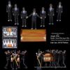 2nd Gen Black Pallbearers Ghana Coffin Dance Figure: Standing/Squatting Pose Funeral Doll Ornament