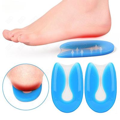 1PC Orthopedic Insoles Medical Grade Gel Silicone Shock Absorbing
