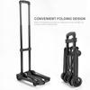 Folding Luggage Cart Lightweight Compact Folding Travel Trolley Hand Cart Luggage Folding Trolley Folding Hand Cart