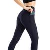 Women Fashionable Pocket Yoga Pants High Elastic Hip Lifting Slim And Sweat Pant