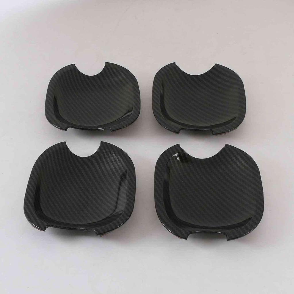 Applicable03-08ToyotaAvensisHandle Carbon Fiber Door Handle Bright Black Door Handle Wrist