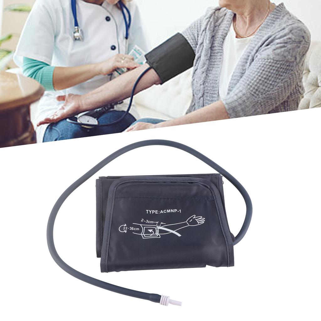 2 Pack Blood Pressure Cuff with Connector   D   Large Cuff Strap Arm Blood Pressure Replacement Cuff