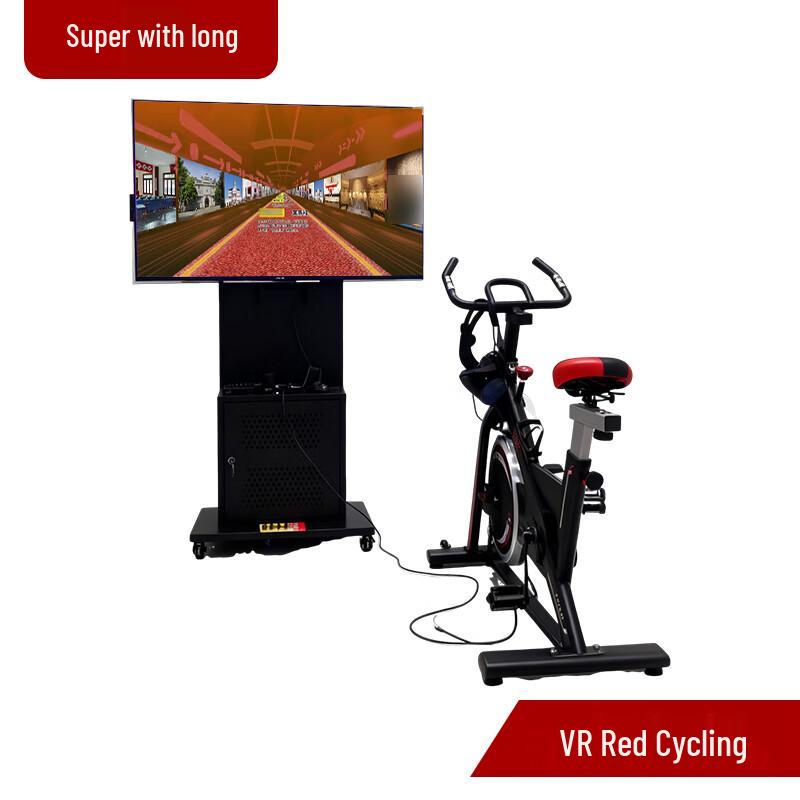 Super Captain VR Red Cycling Immersive System