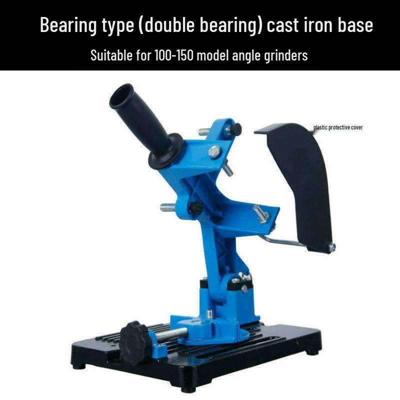 Universal Multifunctional Angle Grinder Stand: Sturdy Cutting Machine Mount