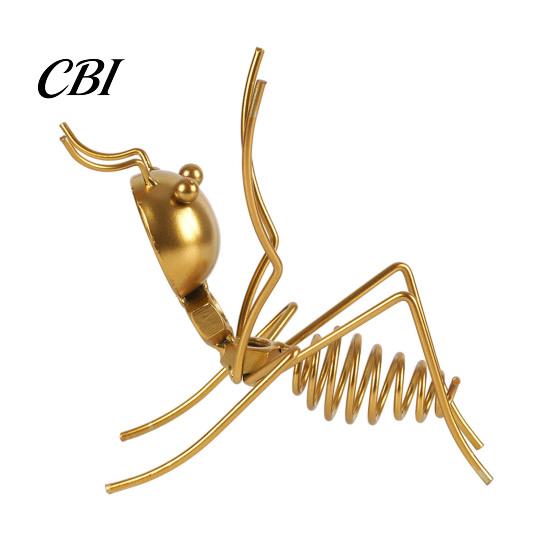 Creative Insect Wine Rack Metal Ant Rack, Freestanding Bottle Holder, Stable Retro Artistic Display Art Ornament Red Stand, for Home Kitchen Bar Decor