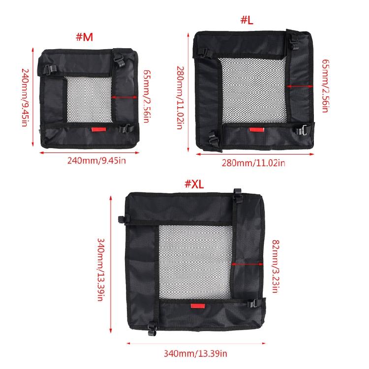 Folding Table Storage Pouch Bag Picnic Storage Basket Hanging Mesh Pouch Camping