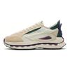 Fila Km Fabric Synthetic Leather Cow Split Leather Tpu Comfortable Lightweight Low-Top Dad Shoes Women Sneaker Beige F12W333103FGA