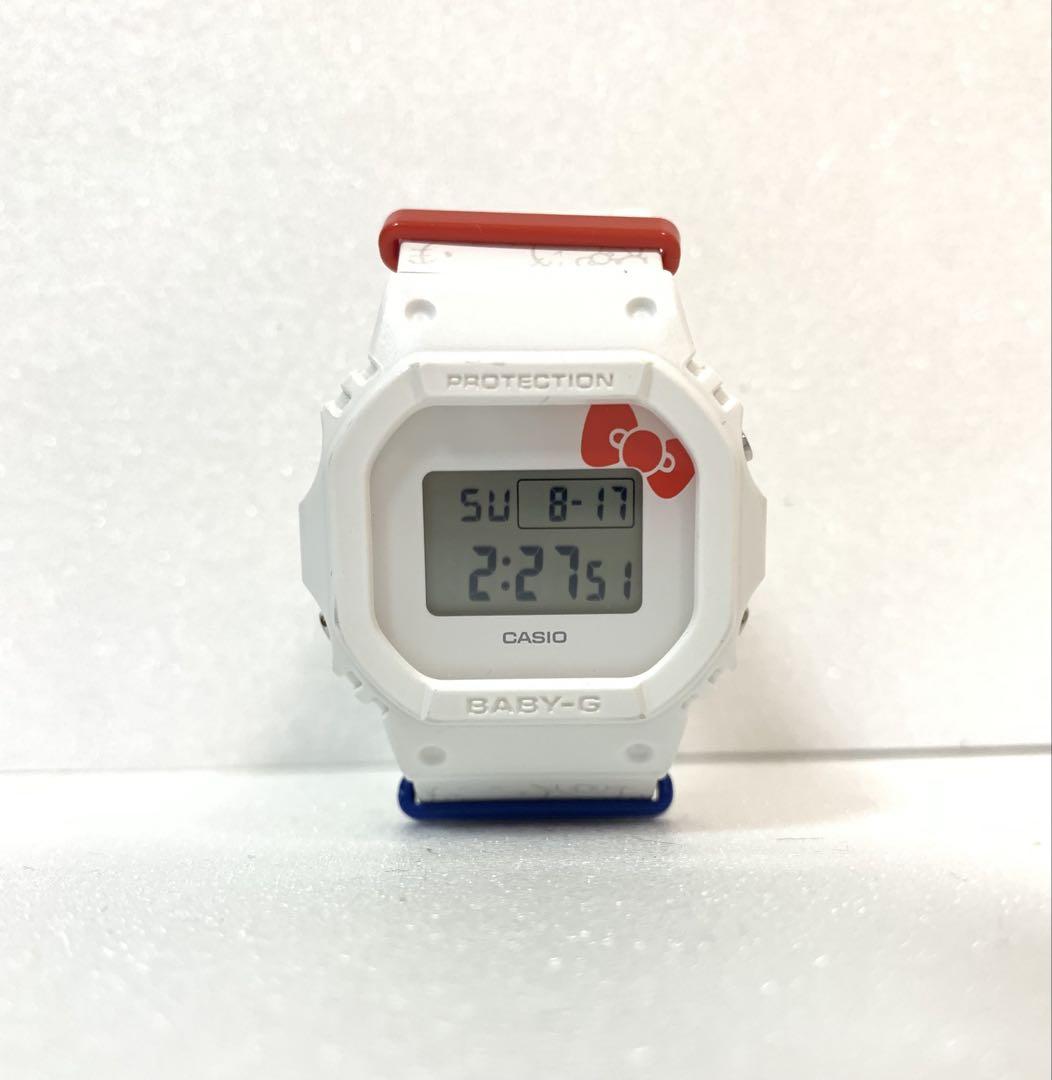 

[USED] Rare Casio Baby-G 30th Anniversary & Hello Kitty 50th Anniversary Commemorative Model
