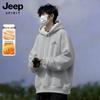JEEP SPIRIT Men's Lamb Fleece Lined Hooded Sweatshirt