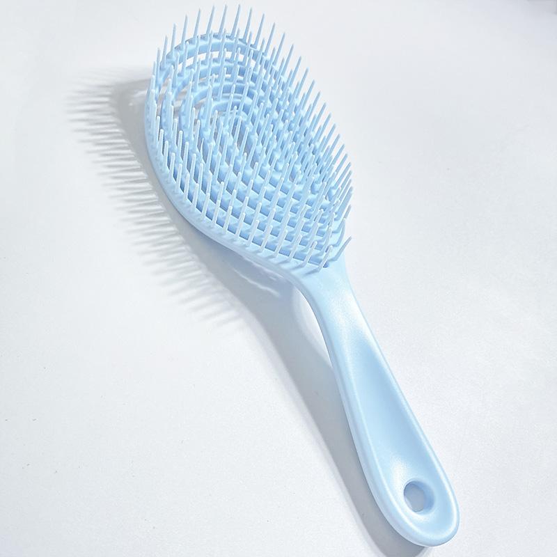 

Hair Scalp Massage Comb Hair Brush Anti-static Wet Dry Curly Detangler Hairbrush Nylon Salon Hair Styling Tools for Women Men