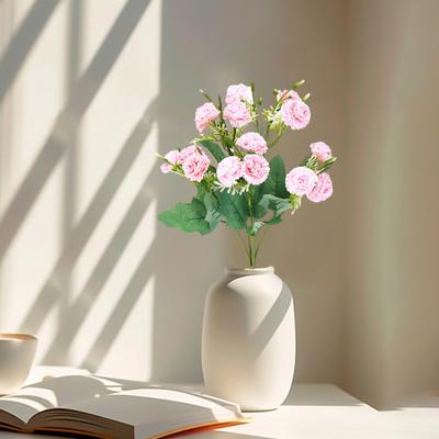 Lifelike Lilac Simulation Bouquet Realistic Non-fading Easy To Care Home Decoration Versatile Artificial Flower Bouquet