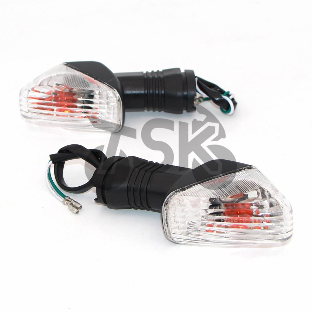 Turn Signal Indicator Light For KAWASAKI ZX 6R ZX 6RR Z750S KLE 500/650 VERSYS KLR650 Motorcycle Front/Rear Blinker Lamp