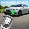Metall Kohlefaser Auto Schlüsselanhänger Hülle Abdeckung Schlüsselring Für Honda Civic Crv Hrv Accord Ridgeline Insight Clarity Odyssey Pilot