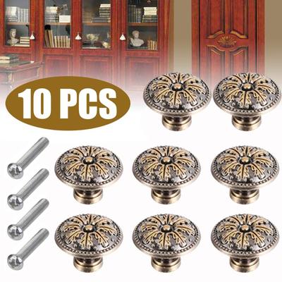 Zinc Zinc Zinc Alloy Cupboard Cabinet Wardrobe Pull Handles Furniture Hardware Drawer Handles Door Knobs