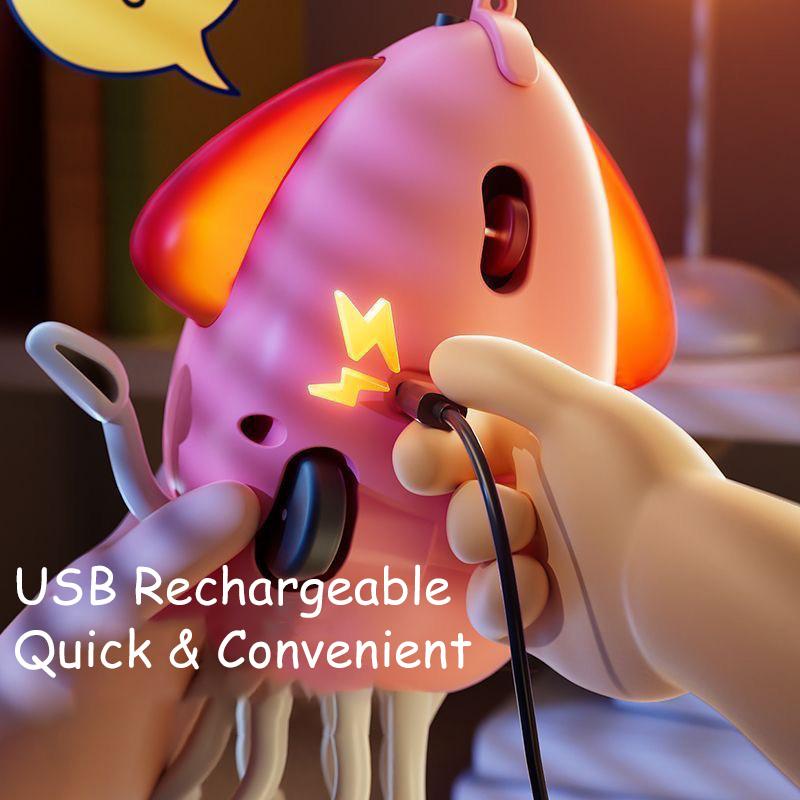 Elektryczna Tańcząca Zabawka Kałamarnica, Pełzająca Tańcząca Automatyczna Zabawka Ośmiornica z Czujnikiem Unikania Przeszkód Ze Światłami LED i Muzyką