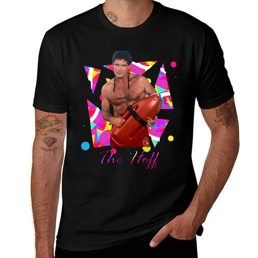 The Hoff Tshirt Casual Streetwear Short Sleeve Tee
