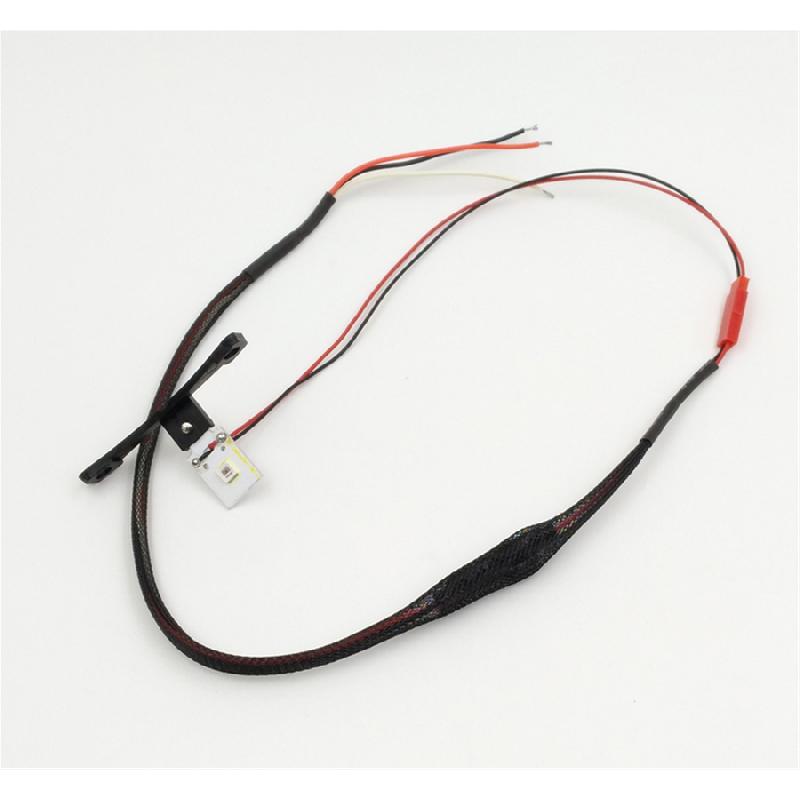 1 Pair Red Led Demon Eye Projector Lens Headlights Retrofit Car Light Accessories