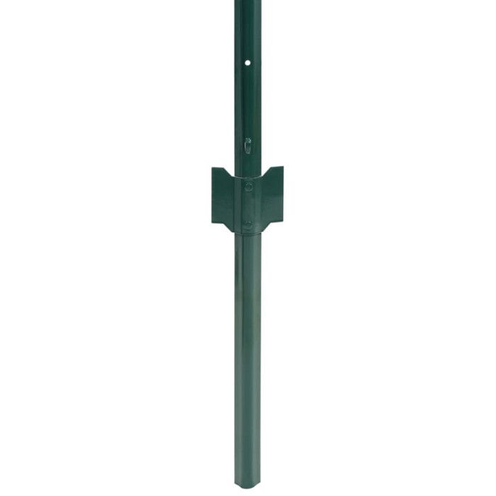 VidaXL Clôture Euro Acier 20x1 m Vert