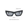 Burberry Logo Pattern Acetate Cat Eye Sunglasses Women Sunglasses Black BE4405